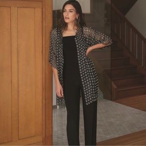 Embroidered Pearl cardigan